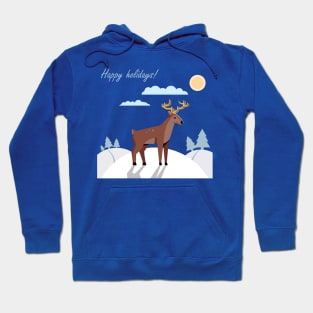 Christmas deer Hoodie